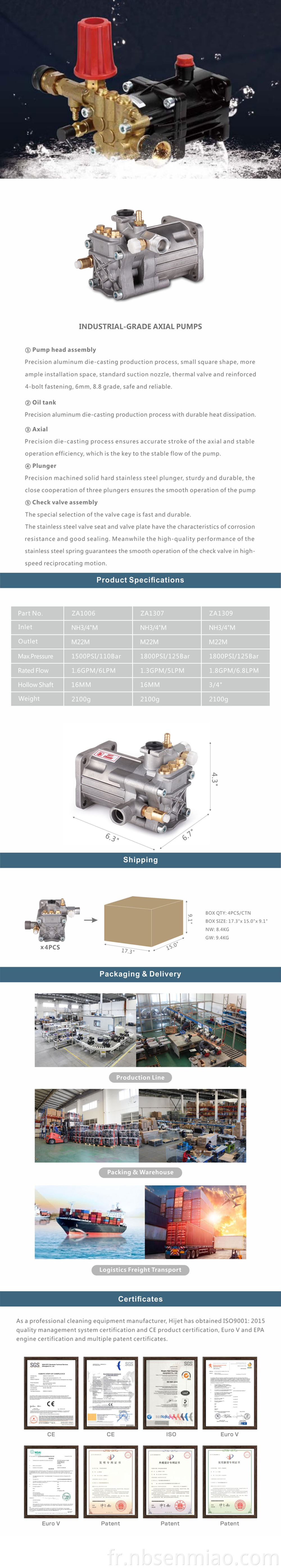 pressure washer parts & accessories